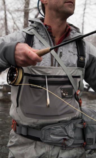 Simms Headwaters Pro Waders Action 2 Simms Headwaters Pro Waders Action 2